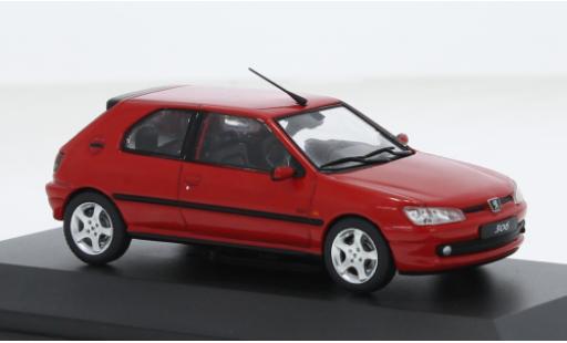 Modellautos Peugeot 306 1/43 Solido S16 rot 2002 1:43 Peugeot 306 1/43 Solido S16 rot 2002 1:43 modellautos