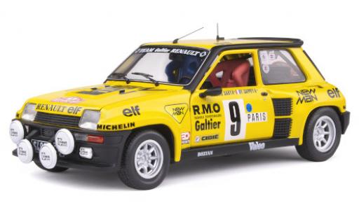 Modellautos Renault 5 1/18 Solido Turbo No.9 Team Galtier New Man Rallye WM Rallye Monte Carlo 1982 B.Saby/F.Sappey Renault 5 1/18 Solido Turbo No.9 Team Galtier New Man Rallye WM Rallye Monte Carlo 1982 B.Saby/F.Sappey modellautos
