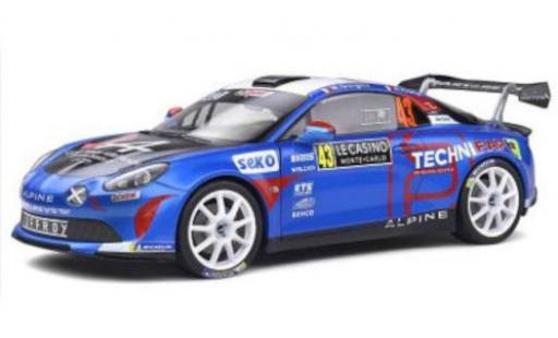 Modellautos Alpine A110 1/18 Solido Rally RGT No.43 Rallye WM Rallye Monte Carlo 1988 Alpine A110 1/18 Solido Rally RGT No.43 Rallye WM Rallye Monte Carlo 1988 modellautos