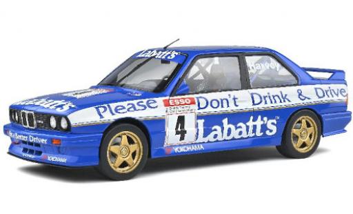 Bmw M3 1/18 Solido (E30) No.4 Labatt BTCC 1991 modellautos