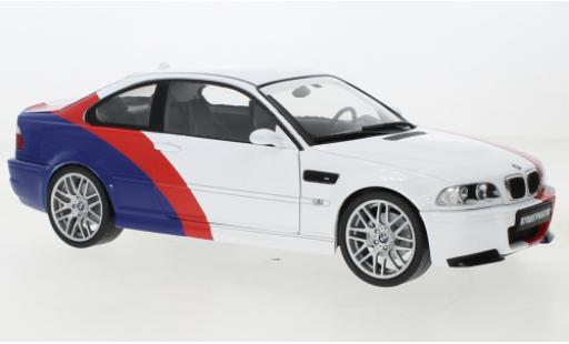 Modellautos Bmw M3 1/18 Solido (E46) blanche/Décorer 2000 Bmw M3 1/18 Solido (E46) blanche/Décorer 2000 modellautos