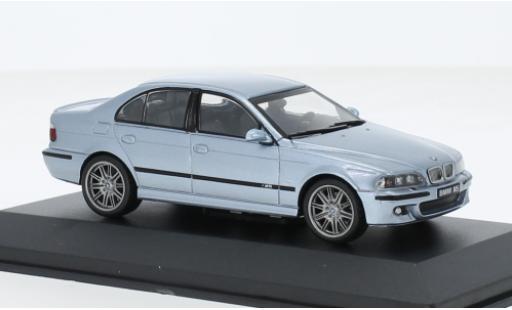 Modellautos Bmw M5 1/43 Solido (E39) metallise bleu clair 2003 Bmw M5 1/43 Solido (E39) metallise bleu clair 2003 modellautos