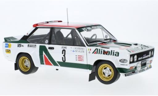 Modellautos Fiat 131 1/18 Solido Abarth No.3 Alitalia Rallye WM Rallye Monte Carlo 1979 Fiat 131 1/18 Solido Abarth No.3 Alitalia Rallye WM Rallye Monte Carlo 1979 modellautos