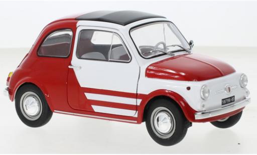 Modellautos Fiat 500 1/18 Solido Robe di Kappa blanche/rouge 1965 Fiat 500 1/18 Solido Robe di Kappa blanche/rouge 1965 modellautos