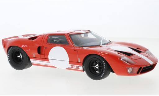 Modellautos Ford GT40 1/18 Solido Mk I rouge RHD 1968 Ford GT40 1/18 Solido Mk I rouge RHD 1968 modellautos