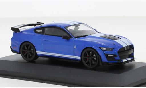 Modellautos Shelby GT 500 1/43 Solido Ford Mustang Fast Track metallise blau/weiss 2020 Shelby GT 500 1/43 Solido Ford Mustang Fast Track metallise blau/weiss 2020 modellautos
