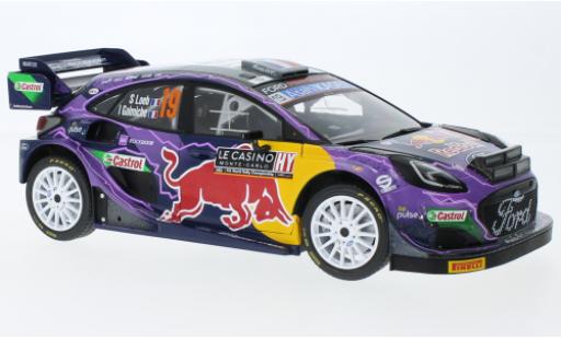 Modellautos Ford Puma 1/18 Solido Rally 1 No.19 Red Bull Rallye WM Rallye Monte Carlo 2022 Ford Puma 1/18 Solido Rally 1 No.19 Red Bull Rallye WM Rallye Monte Carlo 2022 modellautos