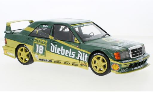 Mercedes 190 1/18 Solido E 2.5-16 Evo 2 (W201) No.18 Diebels Zakspeed Team Diebels vieux DTM 1992 modellautos