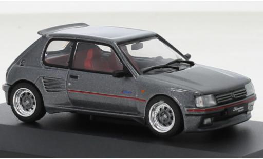 Modellautos Peugeot 205 1/43 Solido GTI Dimma metallise gris 1989 Peugeot 205 1/43 Solido GTI Dimma metallise gris 1989 modellautos