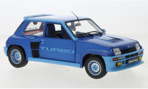 Modellautos Renault 5 1/18 Solido Turbo metallise bleu 1981 Renault 5 1/18 Solido Turbo metallise bleu 1981 modellautos