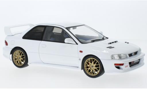 Modellautos Subaru Impreza 1/18 Solido (22B) STi blanche 1998 Subaru Impreza 1/18 Solido (22B) STi blanche 1998 modellautos