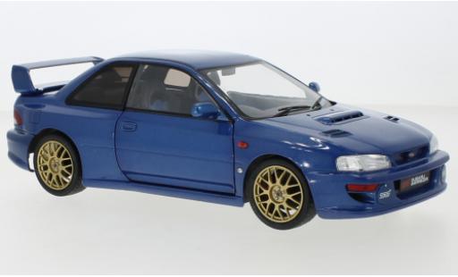 Modellautos Subaru Impreza 1/18 Solido (22B) STi metallise blau RHD 1998 Subaru Impreza 1/18 Solido (22B) STi metallise blau RHD 1998 modellautos
