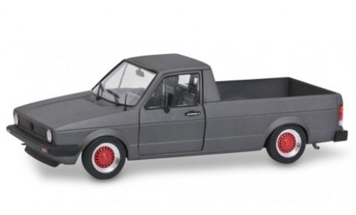 Modellautos Volkswagen Caddy 1/18 Solido Mk1 Custom matt-anthrazit 1982 Volkswagen Caddy 1/18 Solido Mk1 Custom matt-anthrazit 1982 modellautos