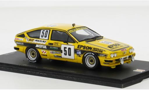 Modellautos Alfa Romeo GT 1/43 Spark V6 No.50 Biesse Racing Team 24h Spa 1984 1:43 Alfa Romeo GT 1/43 Spark V6 No.50 Biesse Racing Team 24h Spa 1984 1:43 modellautos