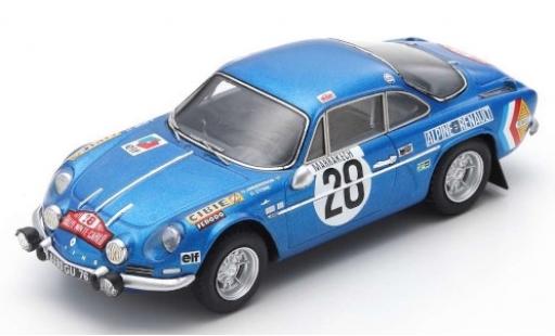 Modellautos Alpine A110 1/43 Spark No.28 Rally Monte Carlo 1971 O.Andersson/D.Stone Alpine A110 1/43 Spark No.28 Rally Monte Carlo 1971 O.Andersson/D.Stone modellautos