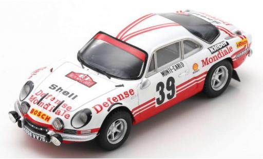 Modellautos Alpine A110 1/43 Spark No.39 Defense Mondiale Rally Monte Carlo 1973 C.Ballot-Lena/J.C.Morenas Alpine A110 1/43 Spark No.39 Defense Mondiale Rally Monte Carlo 1973 C.Ballot-Lena/J.C.Morenas modellautos
