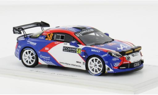 Modellautos Alpine A110 1/43 Spark Rally RGT No.58 CHL Sport Auto Rallye WM Rallye Monte Carlo 2024 1:43 Alpine A110 1/43 Spark Rally RGT No.58 CHL Sport Auto Rallye WM Rallye Monte Carlo 2024 1:43 modellautos