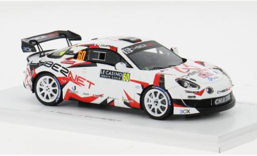 Modellautos Alpine A110 1/43 Spark Rally RGT No.60 Chazel Technologie Course Rallye WM Rallye Monte Carlo 2024 1:43 Alpine A110 1/43 Spark Rally RGT No.60 Chazel Technologie Course Rallye WM Rallye Monte Carlo 2024 1:43 modellautos