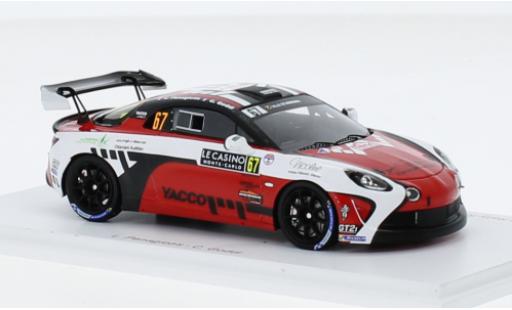 Modellautos Alpine A110 1/43 Spark Rally RGT No.67 Chazel Technologie Course Rallye WM Rallye Monte Carlo 2023 1:43 Alpine A110 1/43 Spark Rally RGT No.67 Chazel Technologie Course Rallye WM Rallye Monte Carlo 2023 1:43 modellautos