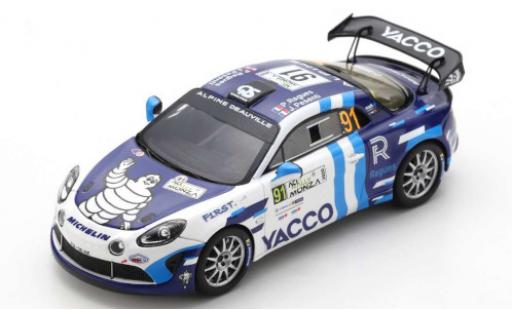 Modellautos Alpine A110 1/43 Spark Rally RGT No.91 Yacco Rallye WM Rally Monza 2020 P.Ragues/J.Pesenti Alpine A110 1/43 Spark Rally RGT No.91 Yacco Rallye WM Rally Monza 2020 P.Ragues/J.Pesenti modellautos