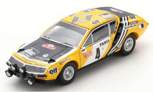 Modellautos Alpine A310 1/43 Spark No.4 Rallye WM Rally Monte Carlo 1976 J-P.Nicolas/V.Laverne Alpine A310 1/43 Spark No.4 Rallye WM Rally Monte Carlo 1976 J-P.Nicolas/V.Laverne modellautos