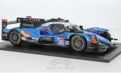 Modellautos Alpine A470 1/43 Spark - Gibson No.36 Signatech- Matmut 24h Le Mans 2018 N.Lapierre/A.Negrao/P.Thiriet Alpine A470 1/43 Spark - Gibson No.36 Signatech- Matmut 24h Le Mans 2018 N.Lapierre/A.Negrao/P.Thiriet modellautos