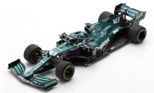 Modellautos Aston Martin AMR2 1/18 Spark 1 No.18 Cognizant F1 Team Cognizant Formel 1 GP Bahrain 2021 L.Stroll Aston Martin AMR2 1/18 Spark 1 No.18 Cognizant F1 Team Cognizant Formel 1 GP Bahrain 2021 L.Stroll modellautos