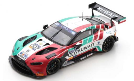 Modellautos Aston Martin Vantage 1/43 Spark GT3 No.007 Team Kuwait FIA Motorsport Games GT Cup Vallelunga 2019 K.Al Mudhaf/Z.Ashkanani Aston Martin Vantage 1/43 Spark GT3 No.007 Team Kuwait FIA Motorsport Games GT Cup Vallelunga 2019 K.Al Mudhaf/Z.Ashkanani modellautos