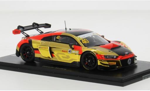 Audi R8 1/43 Spark LMS GT3 No.40 Sport Asia Team Absolute Fia GT World Cup Macau 2023 1:43 modellautos