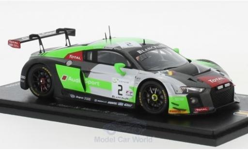 Audi R8 1/43 Spark LMS No.2 Sport Team WRT 24h Spa 2018 R.Rast/N.Müller/R.Frijns modellautos