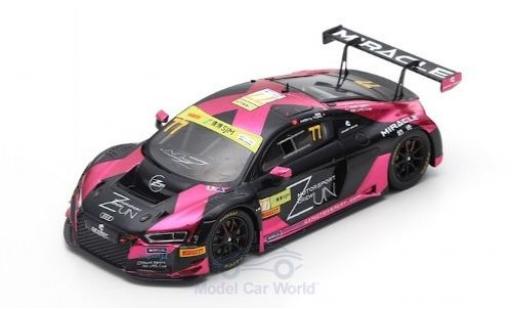 Audi R8 1/43 Spark LMS No.77 Zun Motorsport Crew Fia GT World Cup Macau 2018 A.Fong modellautos