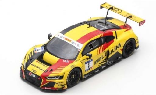 Audi R8 1/43 Spark LMS No.8 Belgian Club Team WRT FIA GT Nations Cup Bahrain 2018 Team Belgium M.Den Tandt/C.Weerts modellautos