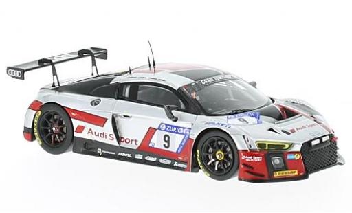 Audi R8 1/43 Spark LMS No.9 Sport Team WRT 24h Nürburgring 2017 N.Müller/M.Fässler/R.Frijns/R.Rast modellautos