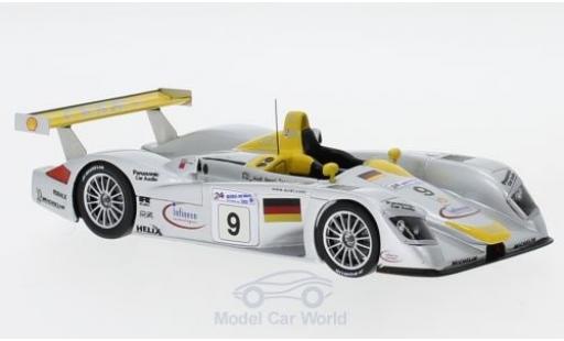 Modellautos Audi R8 1/43 Spark No.9 24h Le Mans 2000 S.Ortelli/A.McNish/L.Aiello Audi R8 1/43 Spark No.9 24h Le Mans 2000 S.Ortelli/A.McNish/L.Aiello modellautos