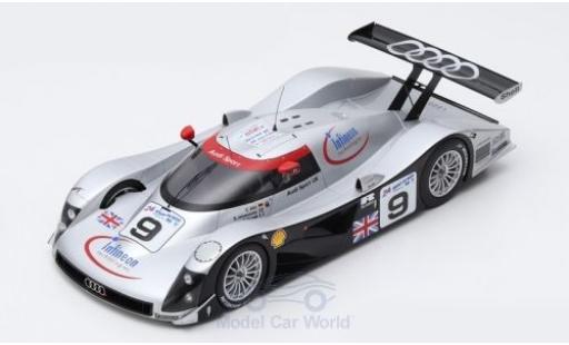 Modellautos Audi R8 1/43 Spark C No.9 Sport UK 24h Le Mans 1999 S.Johansson/S.Ortelli/C.Abt Audi R8 1/43 Spark C No.9 Sport UK 24h Le Mans 1999 S.Johansson/S.Ortelli/C.Abt modellautos