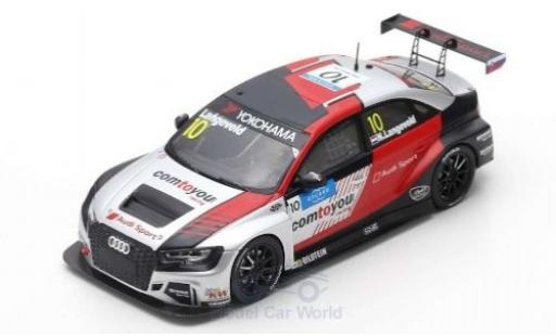 Modellautos Audi RS3 1/43 Spark LMS No.10 comtoyou Team Sport WTCR Slovakia Ring 2019 N.Langeveld Audi RS3 1/43 Spark LMS No.10 comtoyou Team Sport WTCR Slovakia Ring 2019 N.Langeveld modellautos