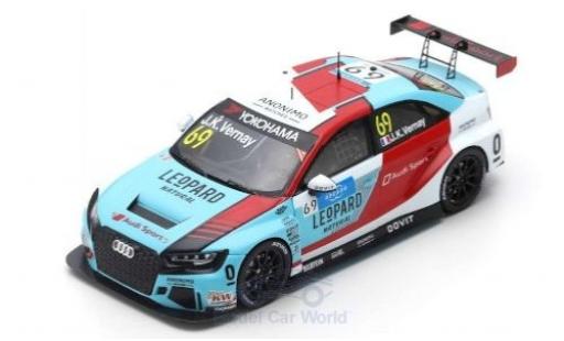 Modellautos Audi RS3 1/43 Spark LMS No.52 Leopard Racing Team Sport WTCR Marrakesh 2019 G.Shedden Audi RS3 1/43 Spark LMS No.52 Leopard Racing Team Sport WTCR Marrakesh 2019 G.Shedden modellautos
