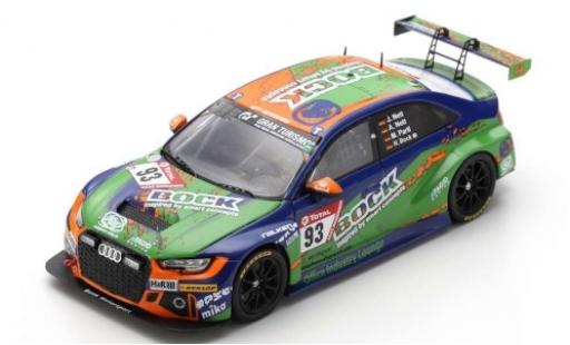 Modellautos Audi RS3 1/43 Spark LMS No.93 Bonk Motorsport Bock 24h Nürburgring 2019 H.Bock/M.Partl/J.Nett/A.Nett Audi RS3 1/43 Spark LMS No.93 Bonk Motorsport Bock 24h Nürburgring 2019 H.Bock/M.Partl/J.Nett/A.Nett modellautos