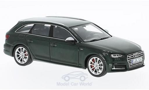 Modellautos Audi S4 1/43 Spark Avant mettalic grün 2016 Audi S4 1/43 Spark Avant mettalic grün 2016 modellautos