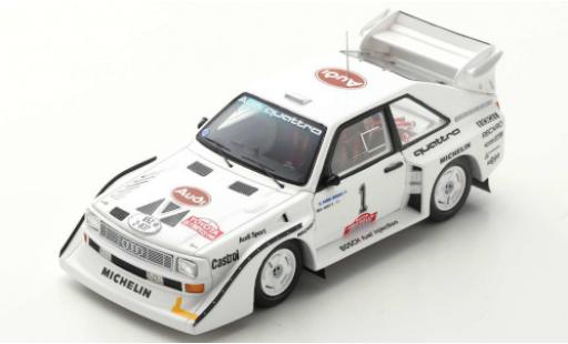 Modellautos Audi Sport Quattro 1/43 Spark Sport quattro S1 E2 No.1 Rally Olympus 1985 H.Mikkola/A.Hertz Audi Sport Quattro 1/43 Spark Sport quattro S1 E2 No.1 Rally Olympus 1985 H.Mikkola/A.Hertz modellautos