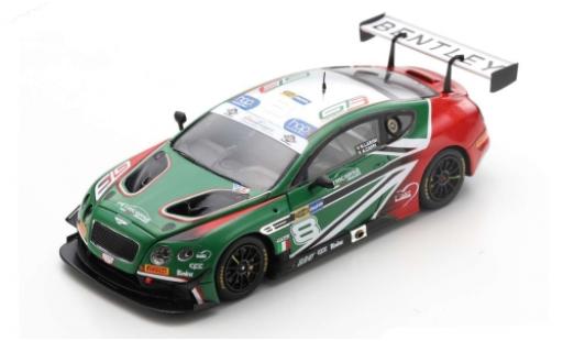 Modellautos Bentley Continental 1/43 Spark GT3 RHD No.8 Petri Corse Motorsport GT Italian Championship Mugello 2018 N.Larini/A.Caffi Bentley Continental 1/43 Spark GT3 RHD No.8 Petri Corse Motorsport GT Italian Championship Mugello 2018 N.Larini/A.Caffi modellautos