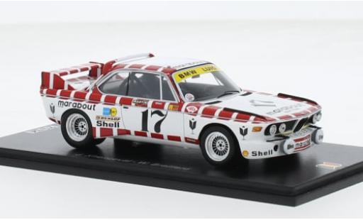 Modellautos Bmw 3.0 1/43 Spark CSL No.17 Marabout Racing Team 24h Spa 1973 1:43 Bmw 3.0 1/43 Spark CSL No.17 Marabout Racing Team 24h Spa 1973 1:43 modellautos