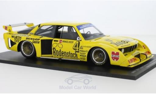 Modellautos Bmw 320 1/18 Spark Turbo No.4 Schnitzer Rodenstock DRM Nürburgring 1979 M.Winkelhock Bmw 320 1/18 Spark Turbo No.4 Schnitzer Rodenstock DRM Nürburgring 1979 M.Winkelhock modellautos