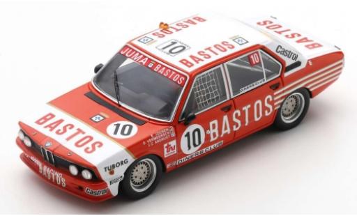 Modellautos Bmw 530 1/43 Spark i (E12) No.10 Bastos 24h Spa Francorchamps 1981 E.Joosen/D.Vermeersch/J-C.Andruet Bmw 530 1/43 Spark i (E12) No.10 Bastos 24h Spa Francorchamps 1981 E.Joosen/D.Vermeersch/J-C.Andruet modellautos