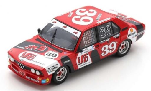 Modellautos Bmw 530 1/43 Spark i (E12) No.39 JMS Racing Team 24h Spa Francorchamps 1980 C.Ballot-Lena/J-C.Andruet/J-M.Smadja Bmw 530 1/43 Spark i (E12) No.39 JMS Racing Team 24h Spa Francorchamps 1980 C.Ballot-Lena/J-C.Andruet/J-M.Smadja modellautos