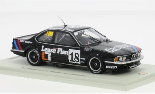 Modellautos Bmw 635 1/43 Spark CSi 24h Spa 1986 #18 1:43 Bmw 635 1/43 Spark CSi 24h Spa 1986 #18 1:43 modellautos