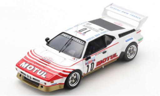 Modellautos Bmw M1 1/43 Spark No.10 Equipe France Motul Tour de Corse 1982 B.Darniche/A.Mahe Bmw M1 1/43 Spark No.10 Equipe France Motul Tour de Corse 1982 B.Darniche/A.Mahe modellautos