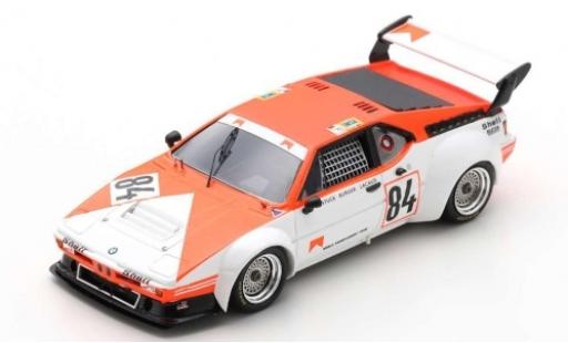 Modellautos Bmw M1 1/43 Spark No.84 Motorsport GmbH Marlboro 24h Le Mans 1980 avec Decals H-J.Stuck/D.Lacaud/H-G.Bürger Bmw M1 1/43 Spark No.84 Motorsport GmbH Marlboro 24h Le Mans 1980 avec Decals H-J.Stuck/D.Lacaud/H-G.Bürger modellautos