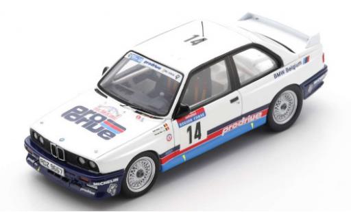 Modellautos Bmw M3 1/43 Spark (E30) No.14 Belgium ProDrive Rallye WM Tour de Corse 1987 M.Duez/G.Biar Bmw M3 1/43 Spark (E30) No.14 Belgium ProDrive Rallye WM Tour de Corse 1987 M.Duez/G.Biar modellautos