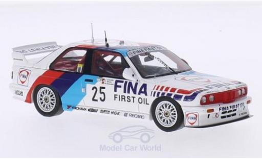 Bmw M3 E30 1/43 Spark (E30) No.25 M Team Schnitzer Fina 24h Spa 1990 J.Cecotto/F.Giroix/M.Oestreich modellautos